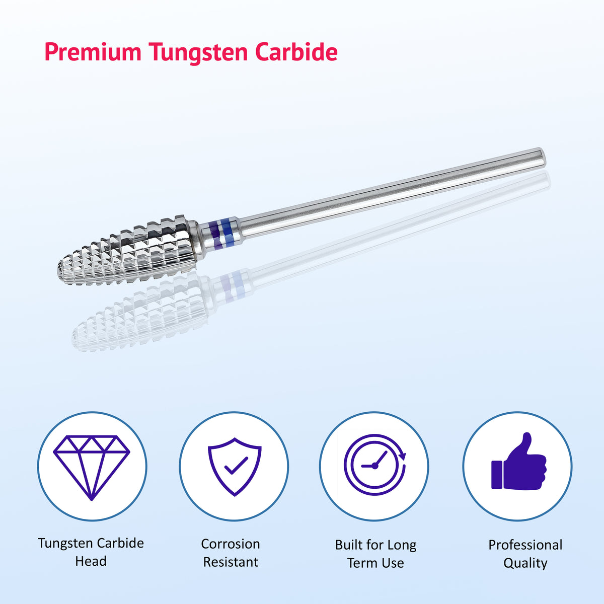 Carbide milling cutter lamellar tooth geometry