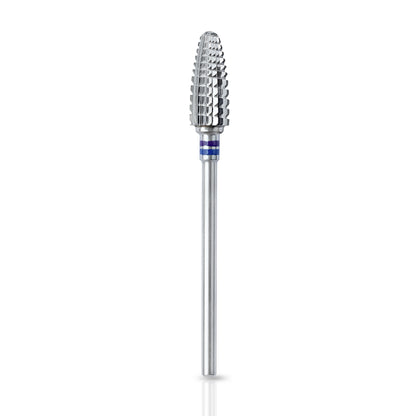 Carbide milling cutter lamellar tooth geometry