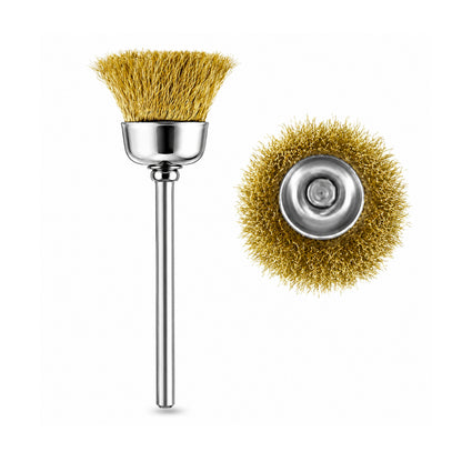 Nail Drill Bits Cleaning Brush Copper Wire