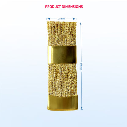 Nail Drill Bits Cleaning Brush Copper Wire