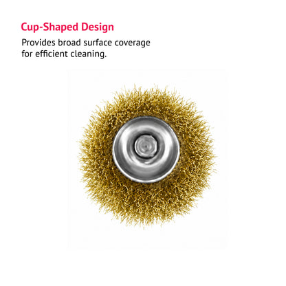 Nail Drill Bits Cleaning Brush Copper Wire