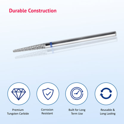 Carbide Nail  Bit Grinding Body Cone Shape Medium Cross Toothed