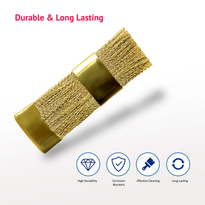 Nail Drill Bits Cleaning Brush Copper Wire