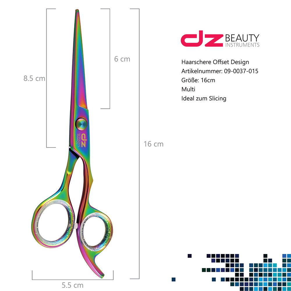 Hairdressing Scissor Offset Design