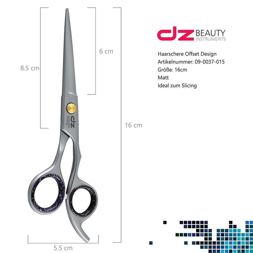 Hairdressing Scissor Offset Design