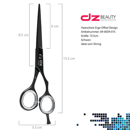 Hairdressing Scissor Offset Design