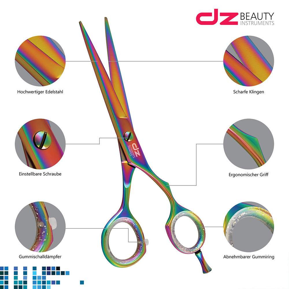 Hairdressing Scissor Offset Design