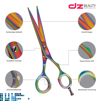 Hairdressing Scissor Offset Design