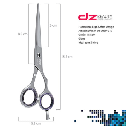 Hairdressing Scissor Offset Design