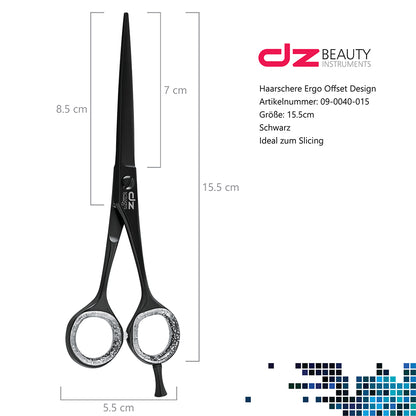 Hairdressing Scissor Offset Design