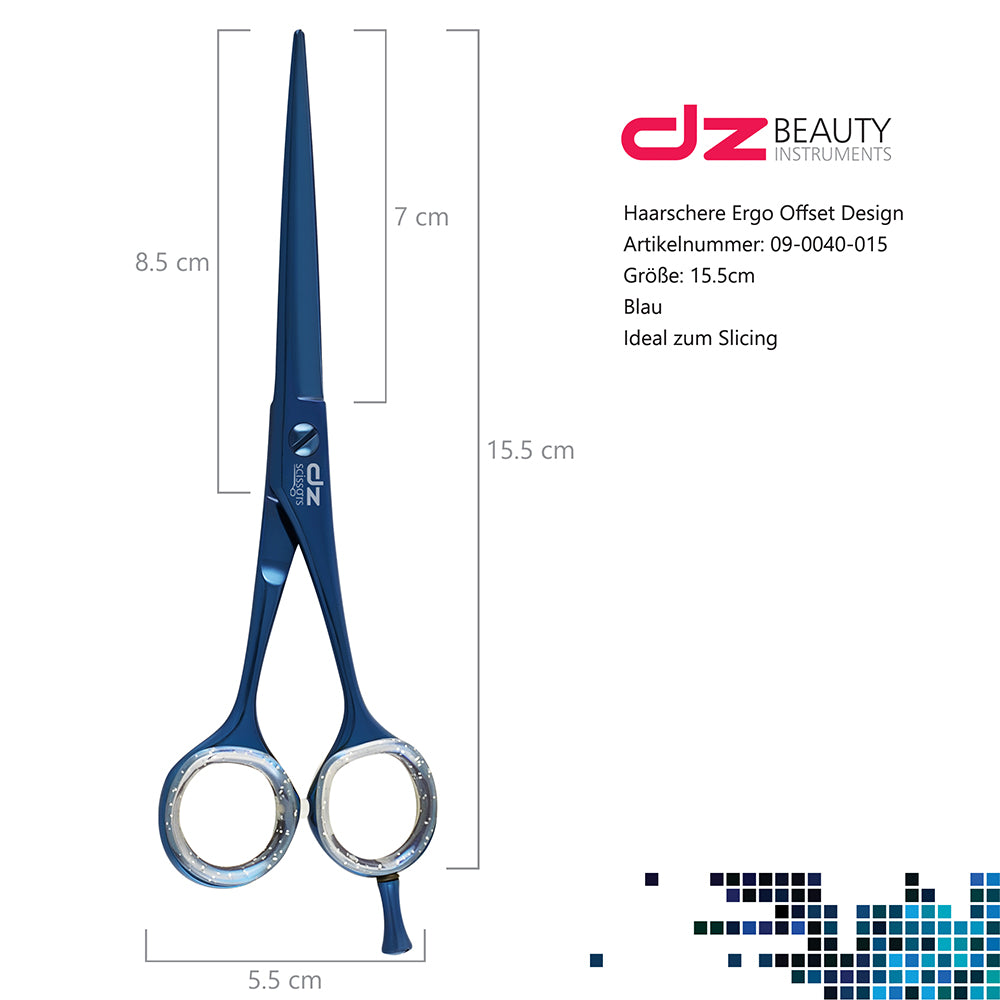 Hairdressing Scissor Offset Design