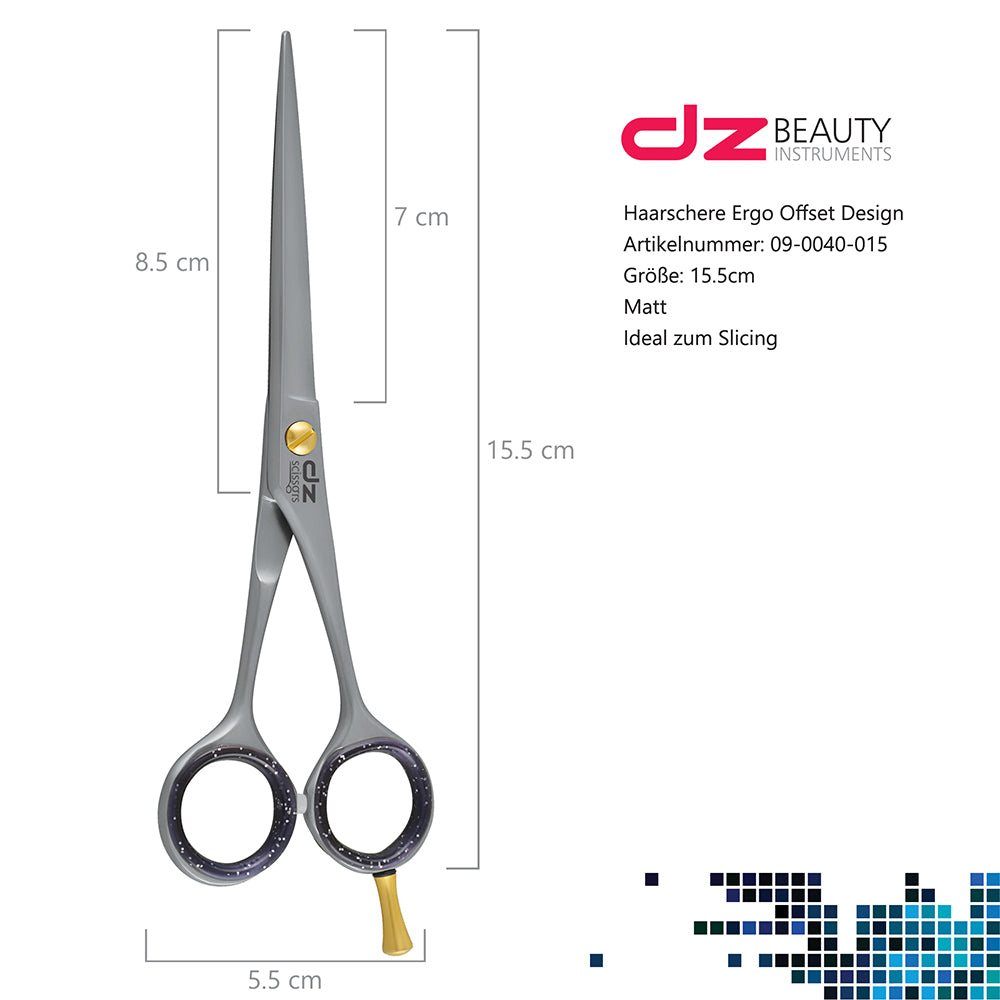 Friseurscheren Offset Design