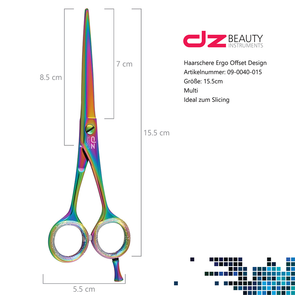 Hairdressing Scissor Offset Design