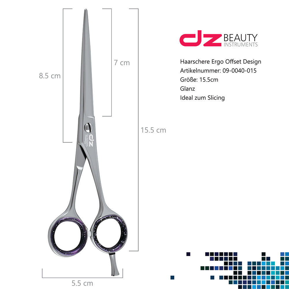 Hairdressing Scissor Offset Design