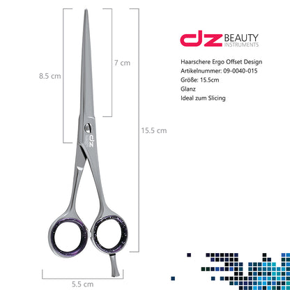 Hairdressing Scissor Offset Design