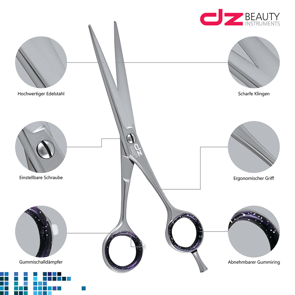 Hairdressing Scissor Offset Design