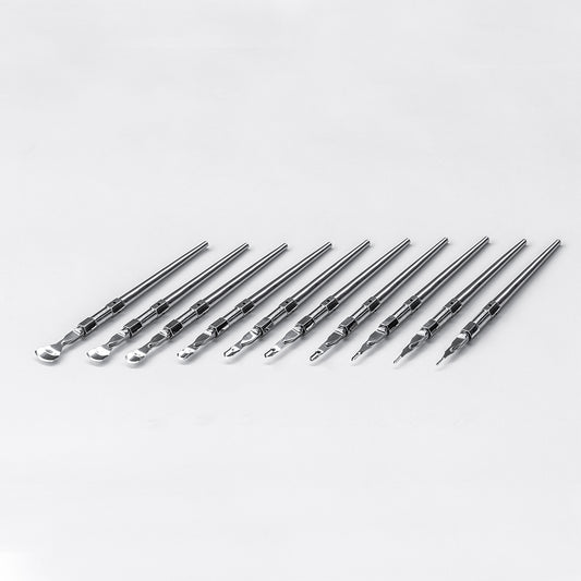 Hollow Chisel Blades 25st