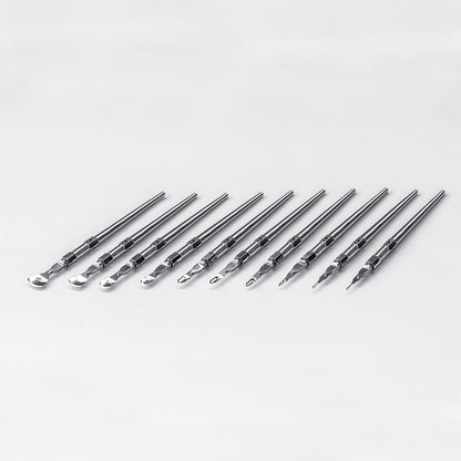 Hollow Chisel Blades 50st