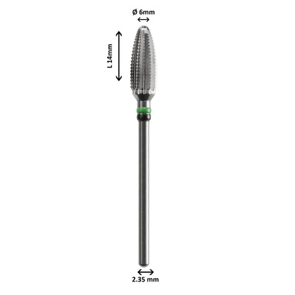 Carbide Burr LGQ - Lamellar Toothing Coarse